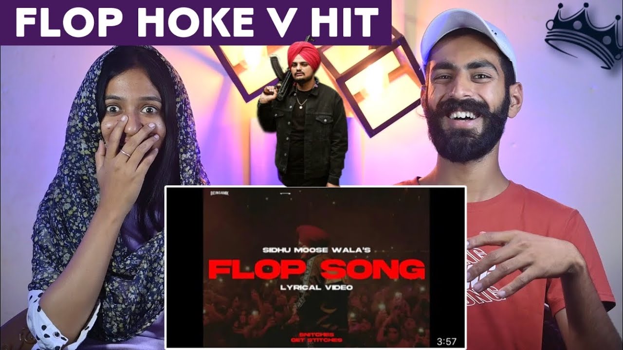 Reaction On : Flop ~ Sidhu Moose Wala X Amar Sandhu | Flop Song Sidhu Moose Wala Reaction