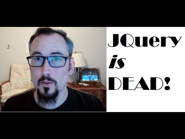 jQuery is Dead (in 2020)