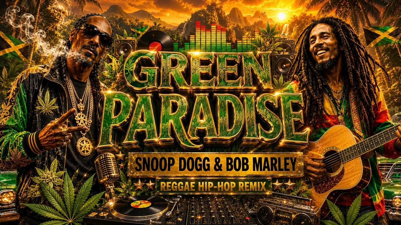 Snoop Dogg & Bob Marley | Reggae Nights 🌿🌙 | Smooth Hip-Hop Dub