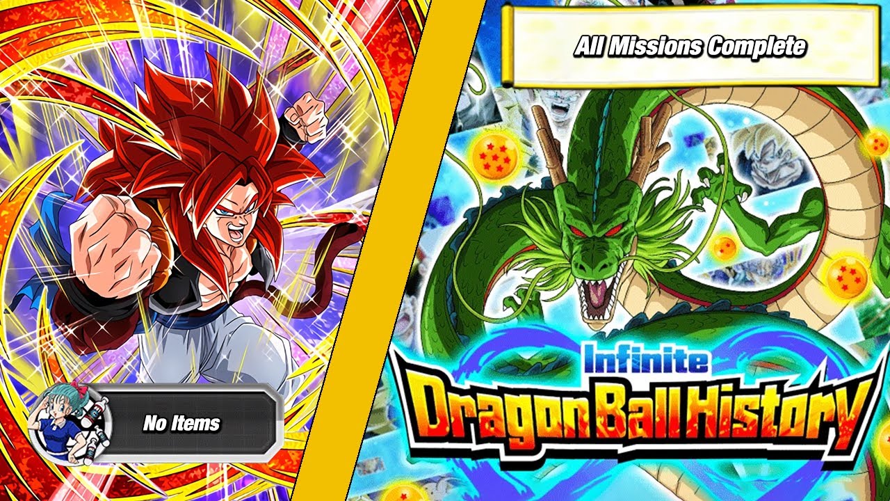 Infinite Dragon Ball History: Vs. Giant Ape Power (All Missions) (No Items) | DBZ Dokkan Battle
