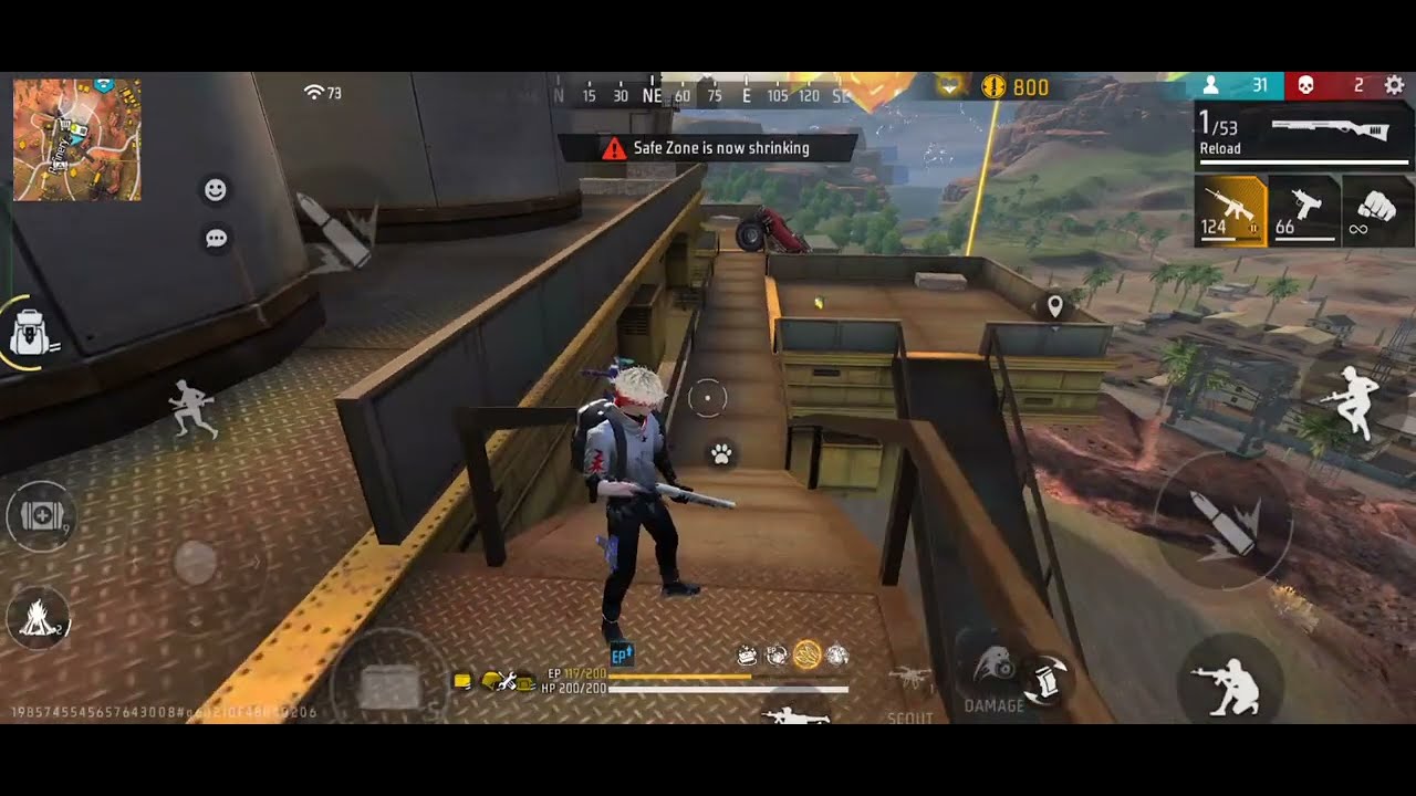 BR Ranked Full Match 😱 | OP Gameplay | Free Fire MAX Hindi | Deepru8y Gaming | freefiremax