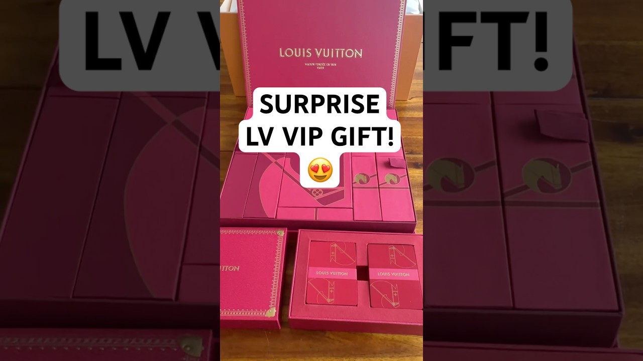 The *COOLEST* Louis Vuitton VIP Gift I Ever Received 😱 Lunar New