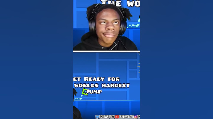 iShowSpeed BEATS WORLDS HARDEST GEOMETRY DASH LEVEL
