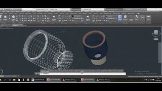 Full #Autocad #3D #Modeling #Tutorial#REVOLVE #COMMAND #AUTOCAD Update