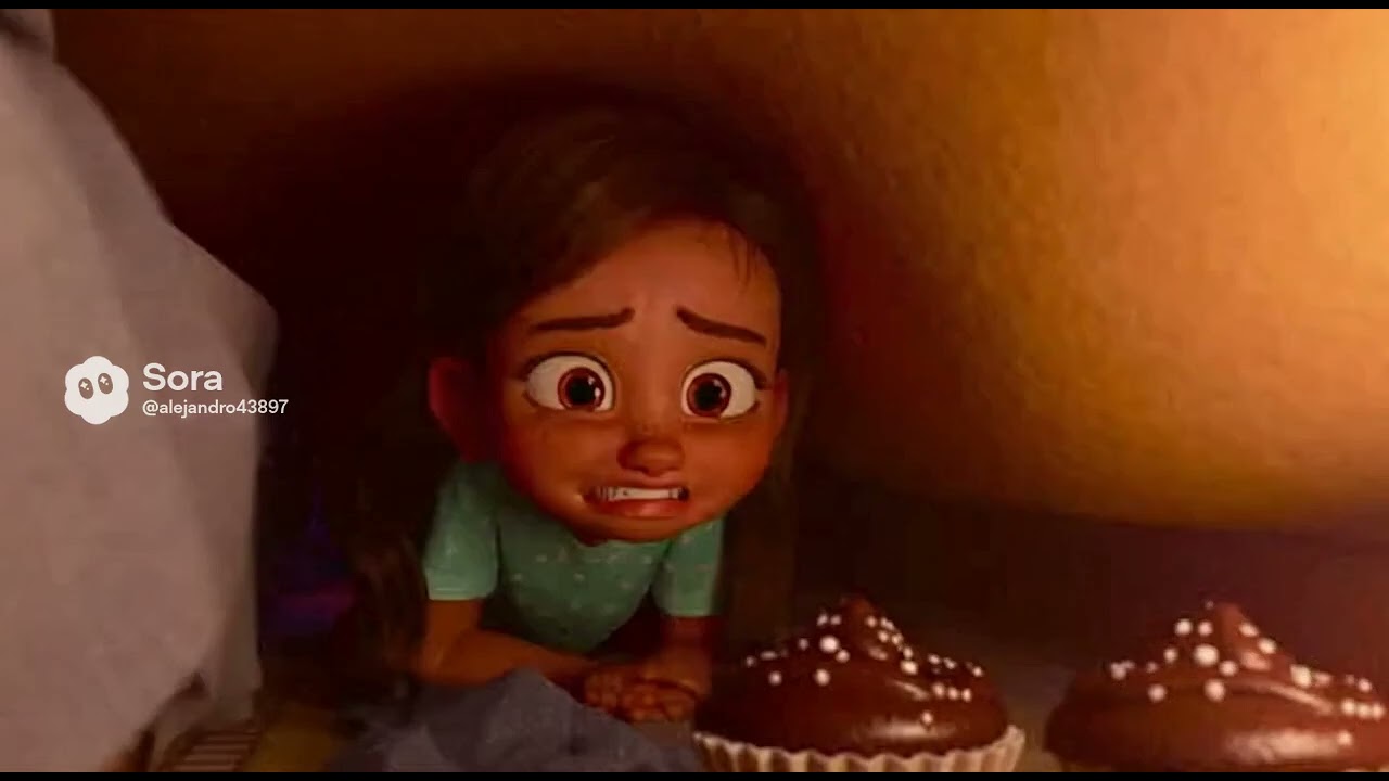 Blonde Girl Eat Chocolate Cupcake And Farting On Child Girl Face