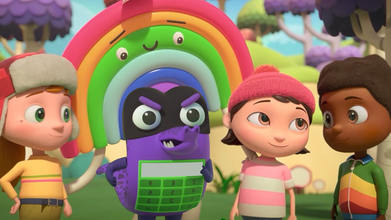 ¡Mia Conoce a Calcudrilo en el Parque Mágico! 🐊✨ | Moonbug Kids Parque de Juegos