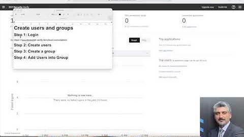 IBM Security Verify - Create users and groups