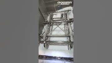 FOCUSUN 20ft containerized rake ice storage for snow production.