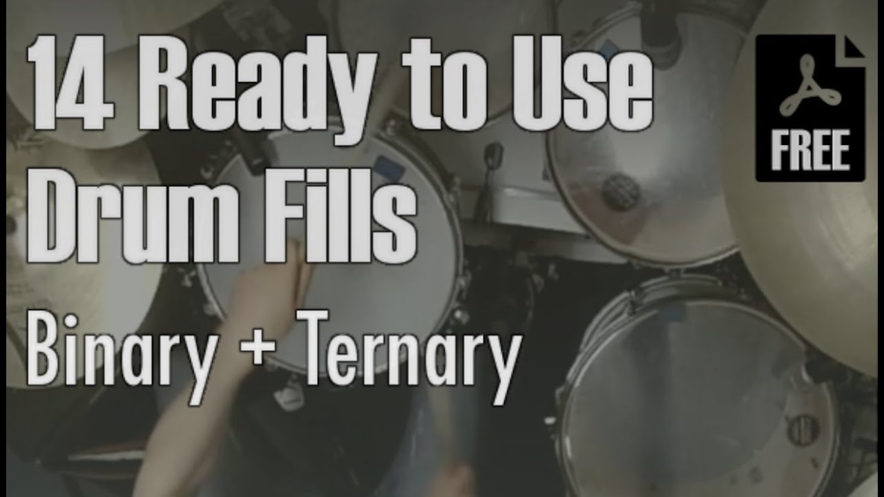 14 Ready to Use Drum Fills (That Work) Free Pdf Transcriptions YouTube