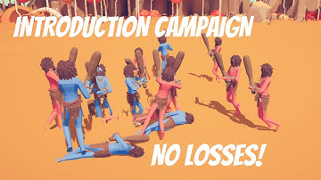 Doing The Introduction Campaign With No Losses! Totally Accurate Battle Simulator