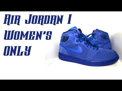 womens jordan 1 blue