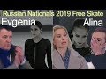 Evgenia Medvedeva vs Alina Zagitova - Russian Nationals 2019 FS Евгения МЕДВЕДЕВА vs Алина Загитова