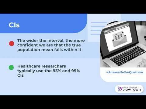 Confidence Intervals (CIs)