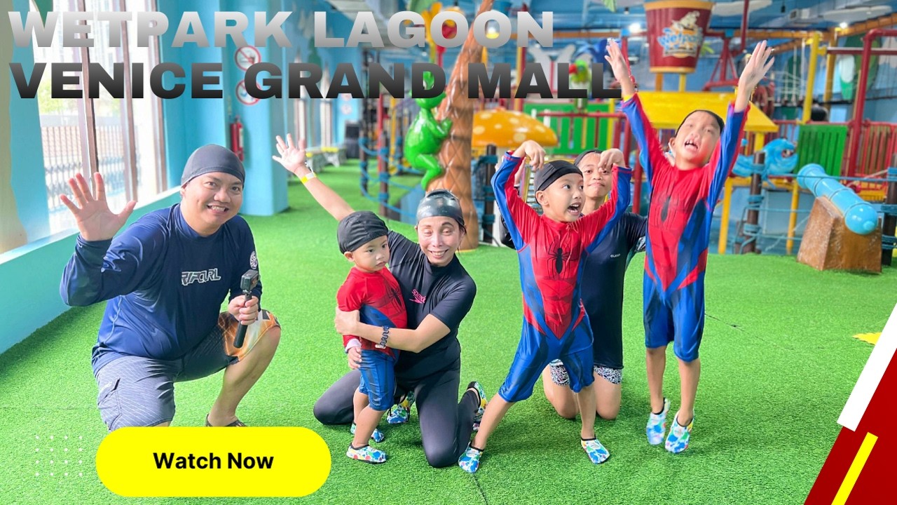 FIRST TIME IN WETPARK LAGOON VENICE GRAND MALL | 15 FEB 2026