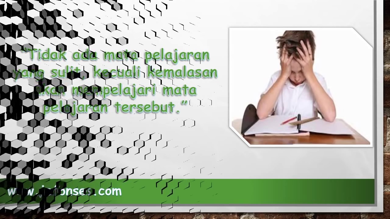 Video Motivasi  Cara  Meningkatkan  Semangat Belajar YouTube