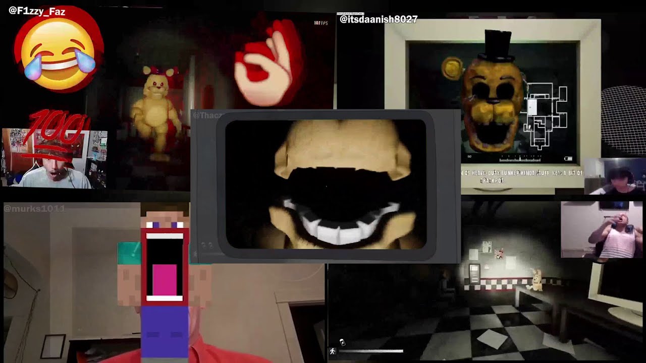 Fredbear jumscares compilation YTP (NonsensicalVideoGenerator)