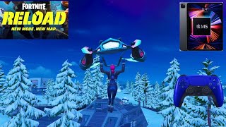 Fortnite Reload Solo Zero Build Gameplay iPad Pro M5 (120 fps) 🎮📱🏆