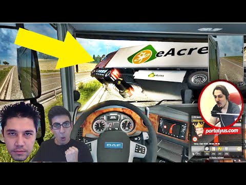 Yuh Bu Nasıl Takla? | Euro Truck Simulator 2 Türkçe Multiplayer