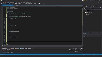 40 Game Manager Restart Level   Unity 5 Advanced FPS Tutorials
