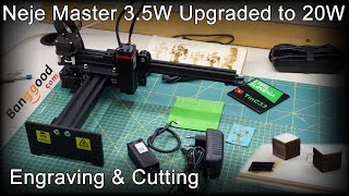 NEJE Master Laser 20W module upgrade  [engraving and cutting] screenshot 4