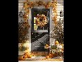 Fall door decorations ideas