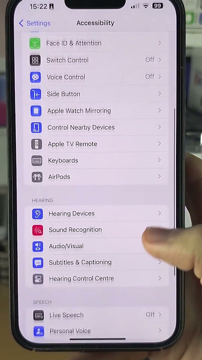 How to use Subtitles and Captioning accessibility feature on iPhone