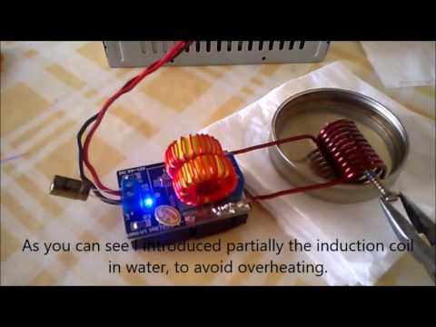 Professional ZVS Low Voltage Induction Heating Power Supply Module 5V-12V 120W Professional ZVS Low Voltage Induction Heating Power Supply Module 5V-12V 120W