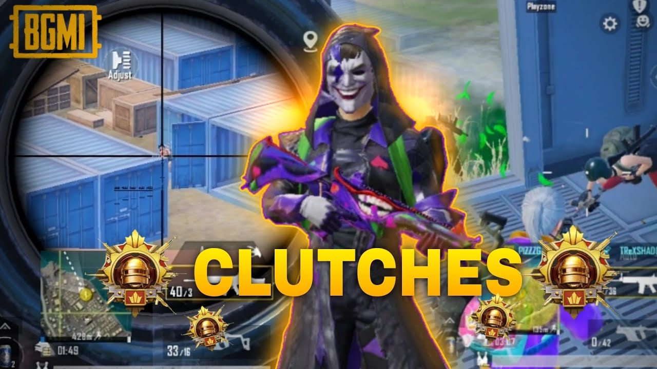 Solo vs squad clutches | BGMI CLUTCHES - YouTube