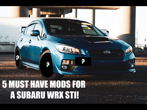 5-modifications-every-subaru-wrx-sti-needs!!