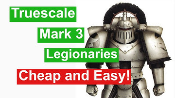 Truescale Horus Heresy Space Marines (Mark 3) cheap and easy