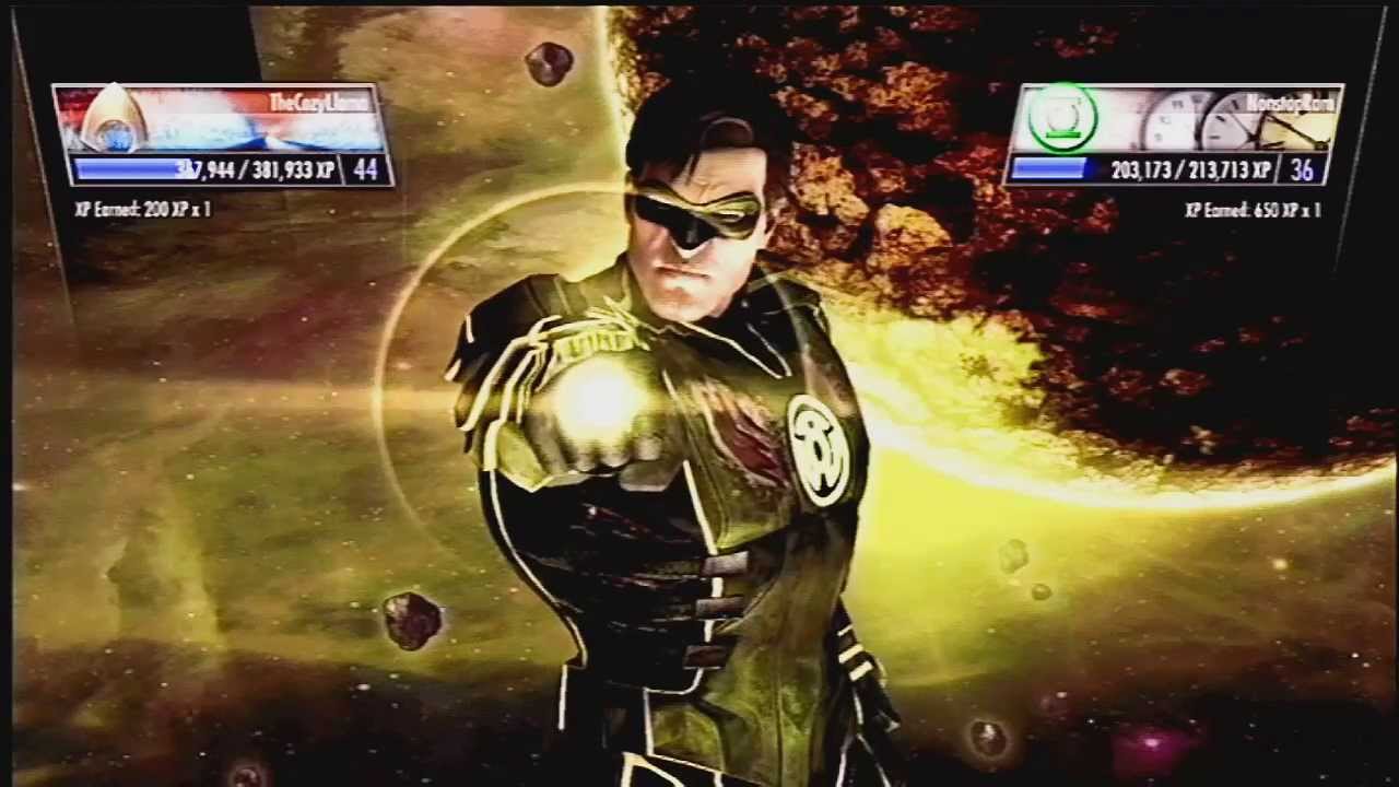 Injustice Online Rank Match Yellow Lantern YouTube