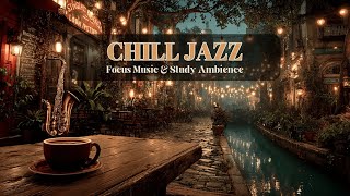 Cozy Cafe Jazz Night Saxophone Instrumentals for Relaxation and Study Ambiance