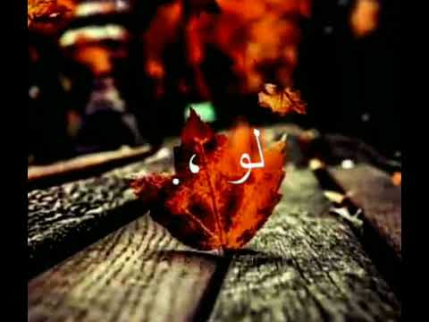 تصميم اغنية اخر خريف حالات واتس اب