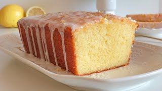 كيك الليمون الحامض الخطييير رائع احسن كيك ممكن تحضري Cake au citron moelleux, hyper bon et très doux