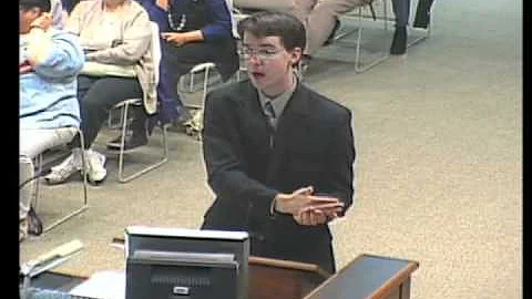 Daniel Blomberg "Legal Analysis of the Proposed Ordinance Showing its Unconstitutionality" -  Part 1