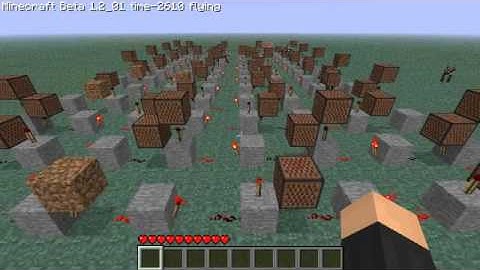 Minecraft Note Blocks: Pokécenter music