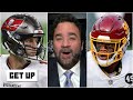 Chase Young calling out Tom Brady is what the playoffs are about! - Jeff Saturday | Get Up