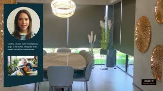 Transform Your Home with Motorized Blinds and Shades #windowshades #windowtreatments