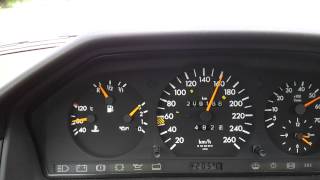Mercedes 500e w124 0-200 km/h