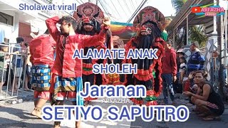 sholawatan yg viral,alamate anak sholeh+sluku sluku batok cover jaranan setiyo saputro