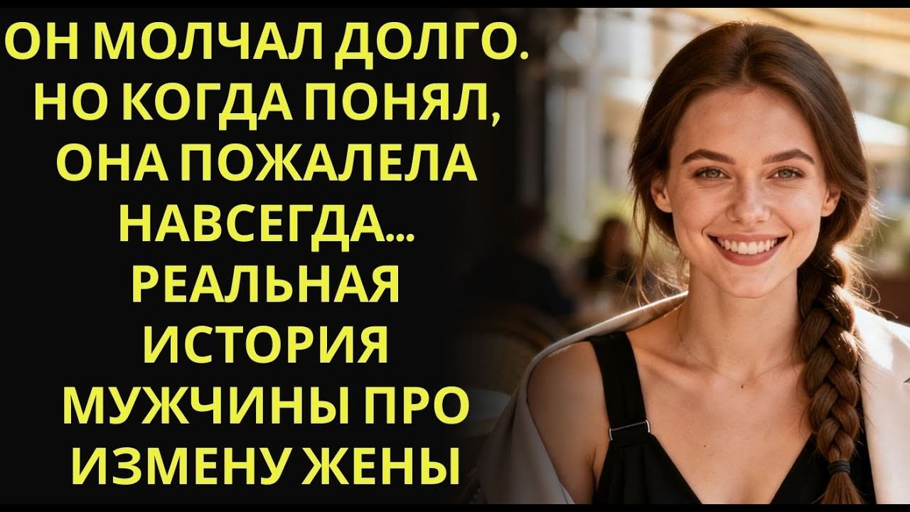 Он молчал долго  Но когда понял, она пожалела навсегда… Реальная история мужчины про измену жены