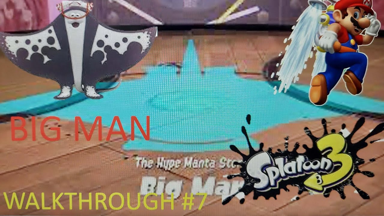 Splatoon 3: Story mode - Walkthrough #7 - (Happiness Research Lab & Big Man Boss Battle)