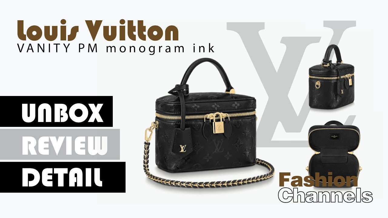 Louis Vuitton Vanity PM Monogram Ink - Luxury Helsinki