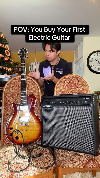 POV: You Buy Your First ELECTRIC GUITAR 🎸