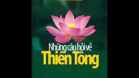 QUYỂN 4 - NHỮNG CÂU HỎI VỀ THIỀN TÔNG : TẬP 2