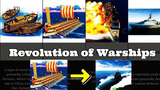 Evolution of Warships | Navy Ships | All Battleships in History
