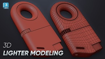 3D Lighter product modeling | 3dsmax
