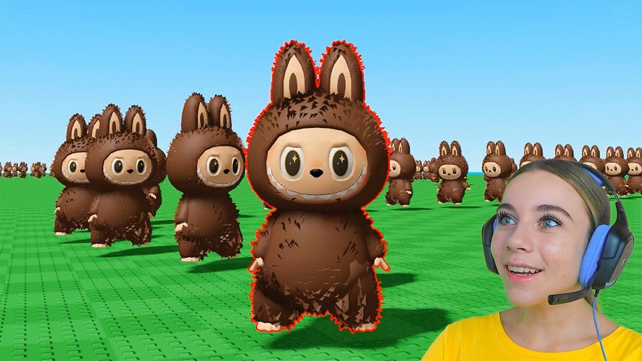 КЛОНИРОВАЛА ЛАБУБУ И СЛОМАЛА ИГРУ в ROBLOX!