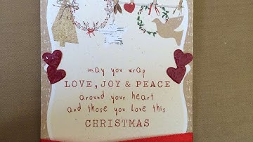 How To Make An Earthy Christmas Card - DIY Crafts Tutorial - Guidecentral