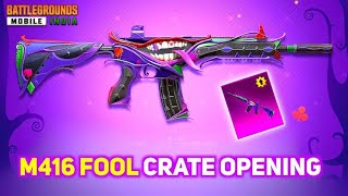 Fool M4 crate Opening 🔥🤫#bgmi #pubgmobile #pubg #crateopening 